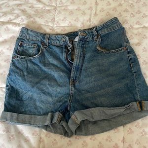 Denim shorts